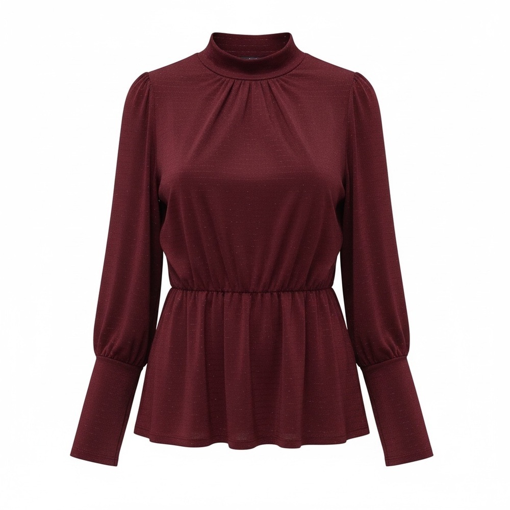 Lane Bryant NWT maroon sparkle top, size 18/20